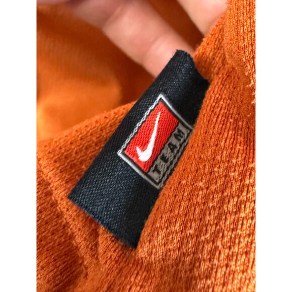 Nike Team Texas Longhorns Embroidered Full Zip Jacket Orange Men XL 2005 Vintage - Picture 6 of 14